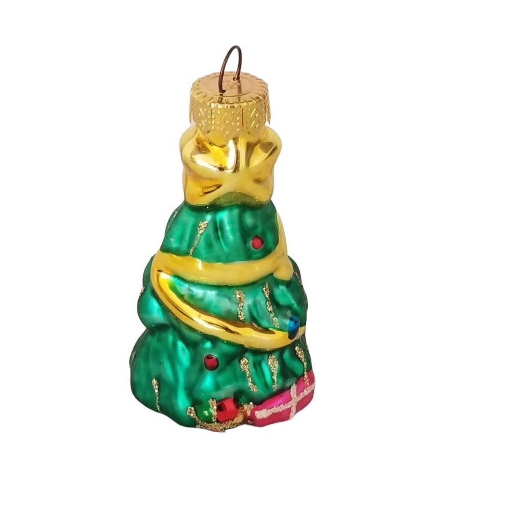 Christmas Ornament Hand Blown Glass Christmas Tree Thomas Pacconi Classics 2003